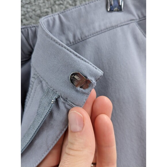 Nike Fit Dry Women's Large Gray Ruched Jogger Pants size 12-14 - Picture 6 of 12